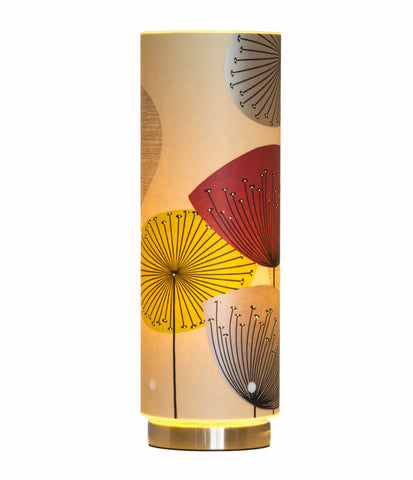 Dandelion Clocks Designer Wallpaper Lamp, Blackcurrant Colour Way - Zamm Lights