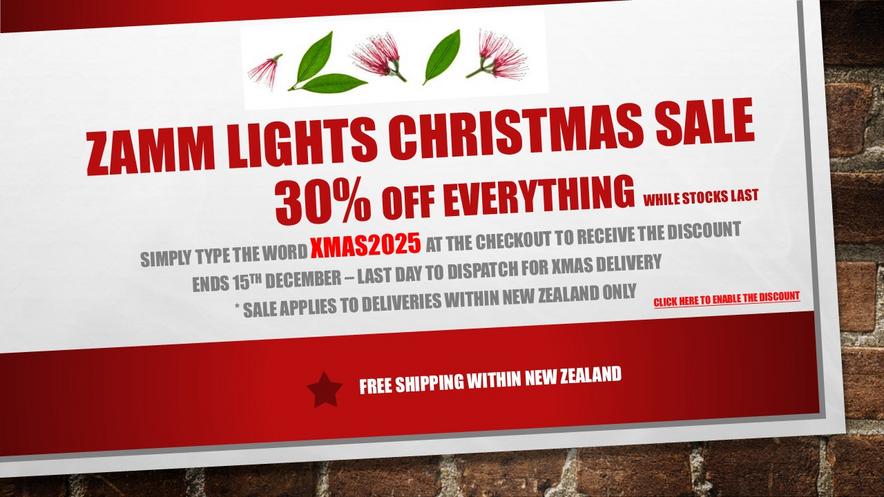 Christmas Sale 30% off at the checkout - code xmas